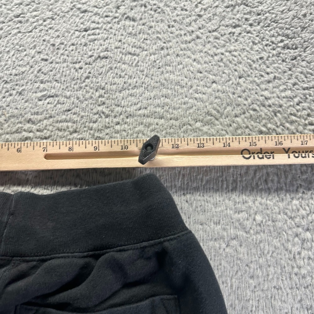 Vintage Champion Reverse Weave Sweatpants Mens S Black Lined Joggers Tapered - Picture 6 of 9